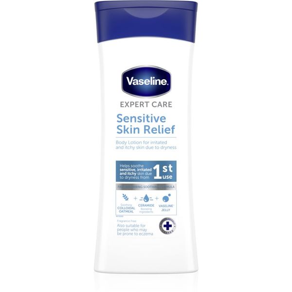 Vaseline Vaseline Sensitive Skin Relief vlažilni losjon za suho in srbečo kožo 400 ml