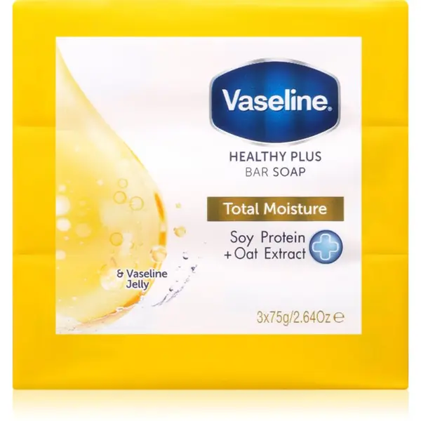 Vaseline Vaseline Total Moisture Bar Soap set trdih mil 3x75 g