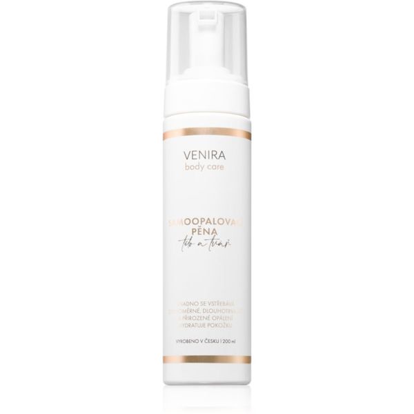 Venira Venira Body care Self-tanning foam samoporjavitvena pena za telo in obraz 200 ml