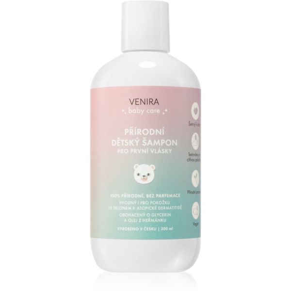Venira Venira Natural baby shampoo for the first hairs nežni šampon za otroke od rojstva 300 ml