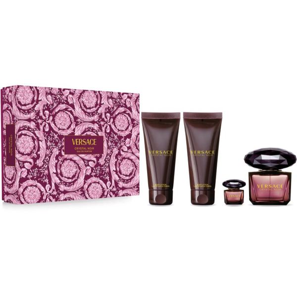 Versace Versace Crystal Noir darilni set za ženske