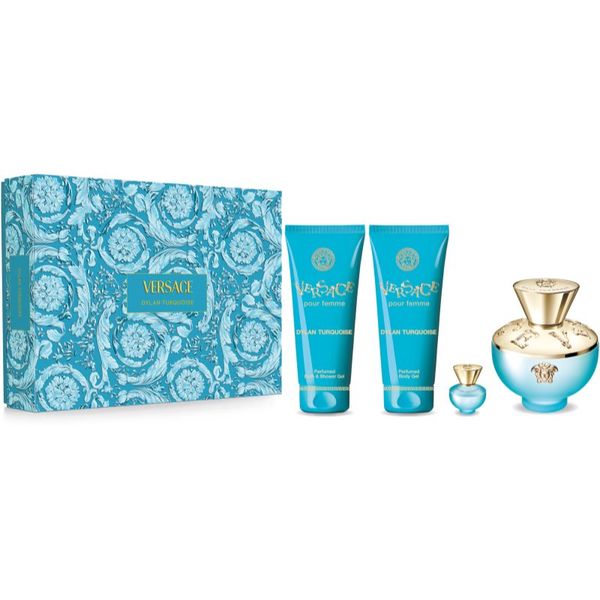 Versace Versace Dylan Turquoise Pour Femme darilni set za ženske