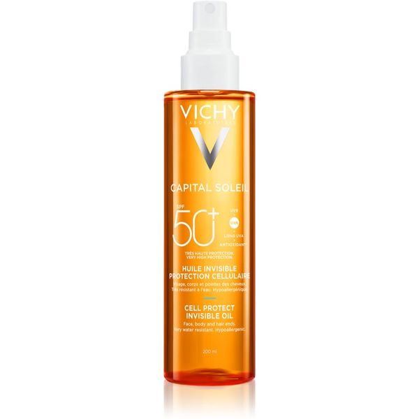 Vichy Vichy Capital Soleil Idéal Soleil olje za sončenje SPF 50+ 200 ml