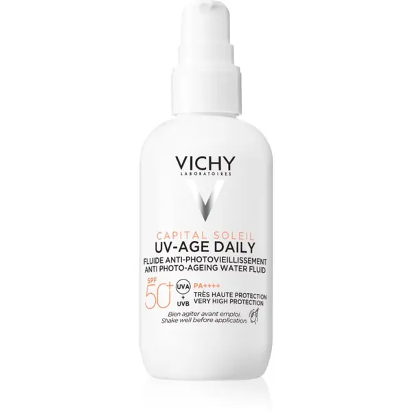 Vichy Vichy Capital Soleil UV-Age Daily fluid proti staranju kože SPF 50+ 80 ml