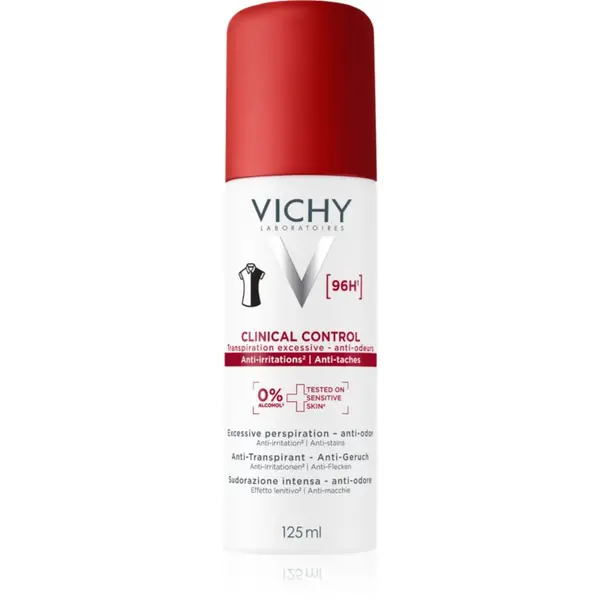 Vichy Vichy Clinical Control deodorant v pršilu proti prekomernemu potenju 125 ml