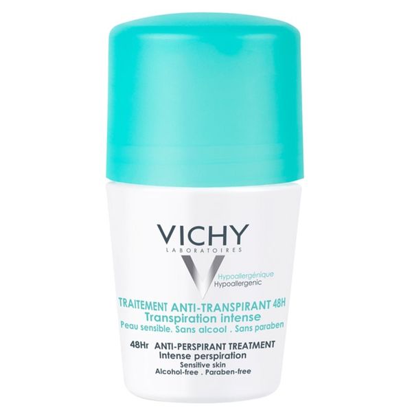 Vichy Vichy Deodorant 48h antiperspirant roll-on proti prekomernemu potenju 48h 50 ml