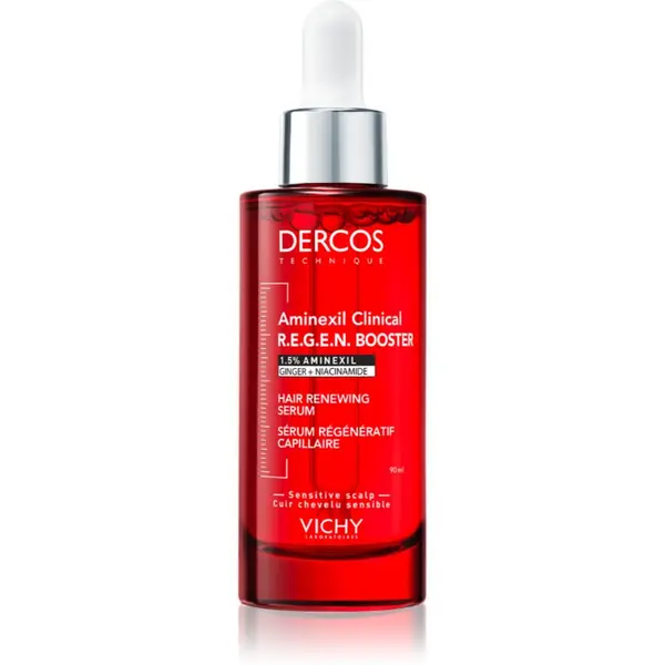 Vichy Vichy Dercos Aminexil Clinical R.E.G.E.N. Booster krepilni in regeneracijski serum za lase proti izpadanju las 90 ml