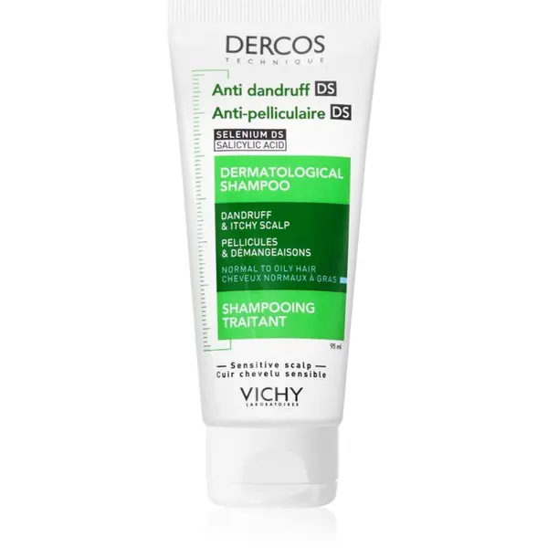 Vichy Vichy Dercos Anti-Dandruff šampon proti prhljaju za normalne in mastne lase 95 ml