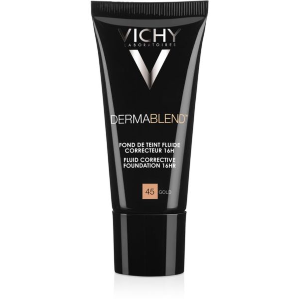 Vichy Vichy Dermablend korektivni tekoči puder z UV faktorjem odtenek 45 Gold 30 ml