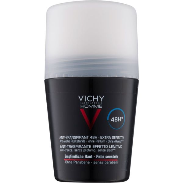 Vichy Vichy Homme Deodorant antiperspirant roll-on brez dišav 48h 50 ml