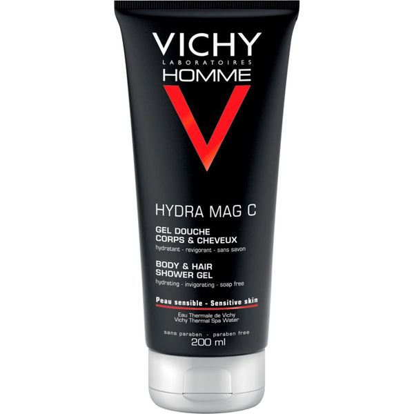 Vichy Vichy Homme Hydra-Mag C gel za prhanje za telo in lase 200 ml