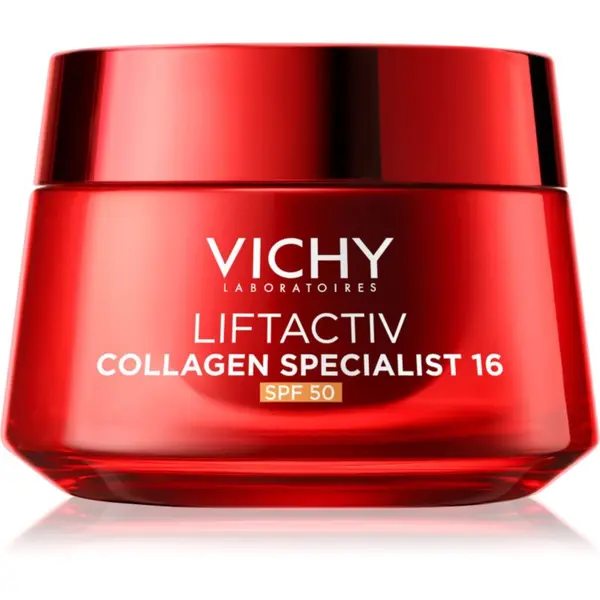 Vichy Vichy Liftactiv Collagen Specialist 16 SPF 50 dnevna zaščitna krema proti staranju kože SPF 50 50 ml