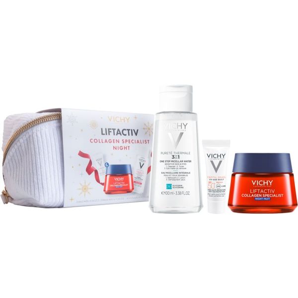 Vichy Vichy Liftactiv Collagen Specialist Night božični darilni set (za zrelo kožo)