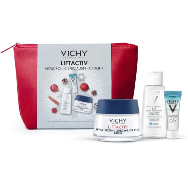 Vichy Vichy Liftactiv H.A. Night Set božični darilni set za učvrstitev obraza