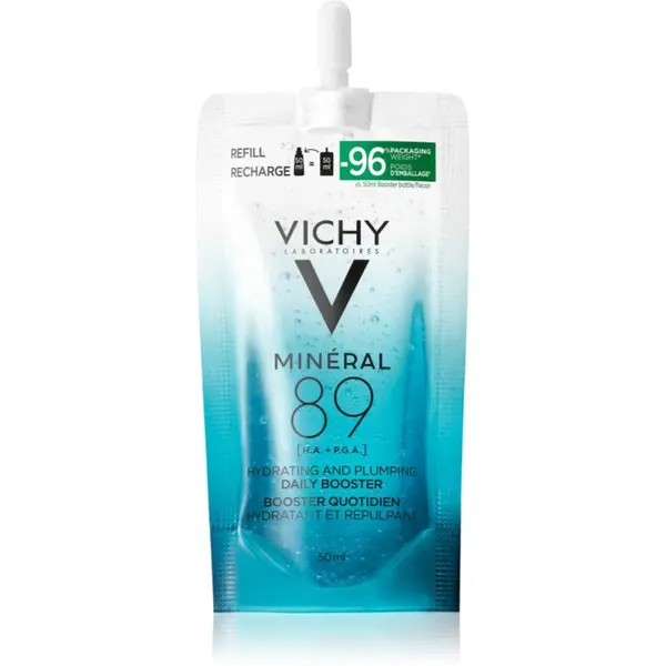 Vichy Vichy Minéral 89 krepilna poživitev za zapolnitev gub s hialuronsko kislino nadomestno polnilo 50 ml