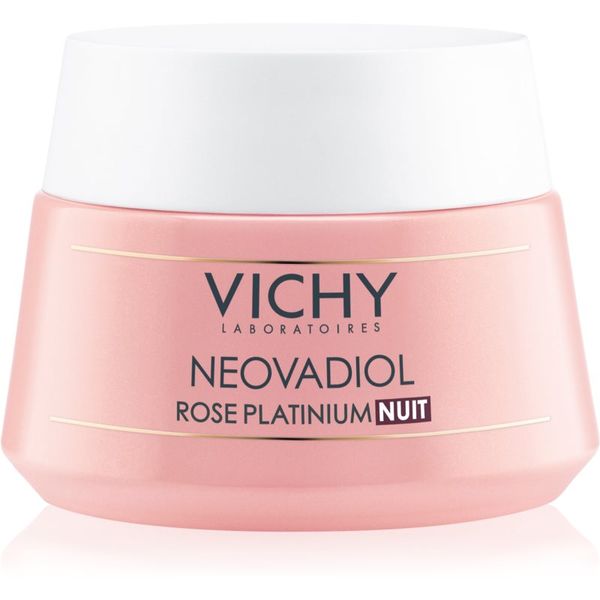 Vichy Vichy Neovadiol Rose Platinium posvetlitvena in obnovitvena nočna krema za zrelo kožo 50 ml