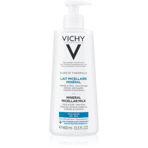 Vichy Vichy Pureté Thermale mineralno micelarno mleko za suho kožo 400 ml