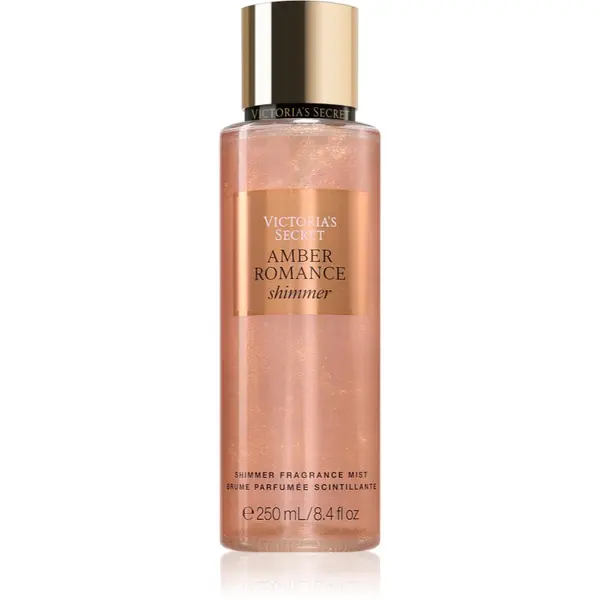 Victoria's Secret Victoria's Secret Amber Romance Shimmer pršilo za telo z bleščicami za ženske 250 ml