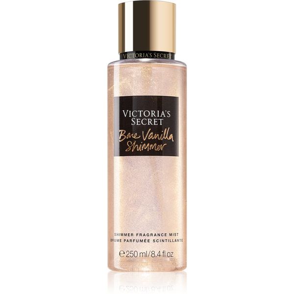 Victoria's Secret Victoria's Secret Bare Vanilla Shimmer pršilo za telo z bleščicami za ženske 250 ml