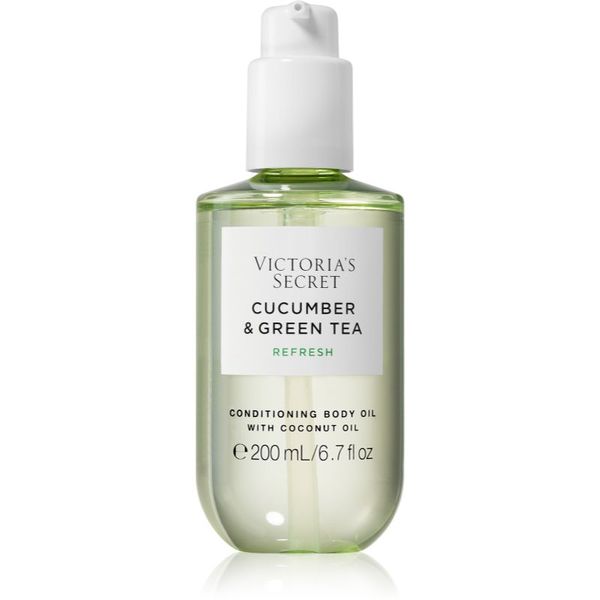 Victoria's Secret Victoria's Secret Cucumber & Green Tea olje za telo za ženske 200 ml