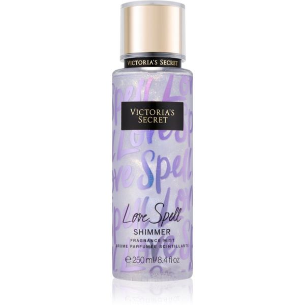 Victoria's Secret Victoria's Secret Love Spell Shimmer pršilo za telo z bleščicami za ženske 250 ml