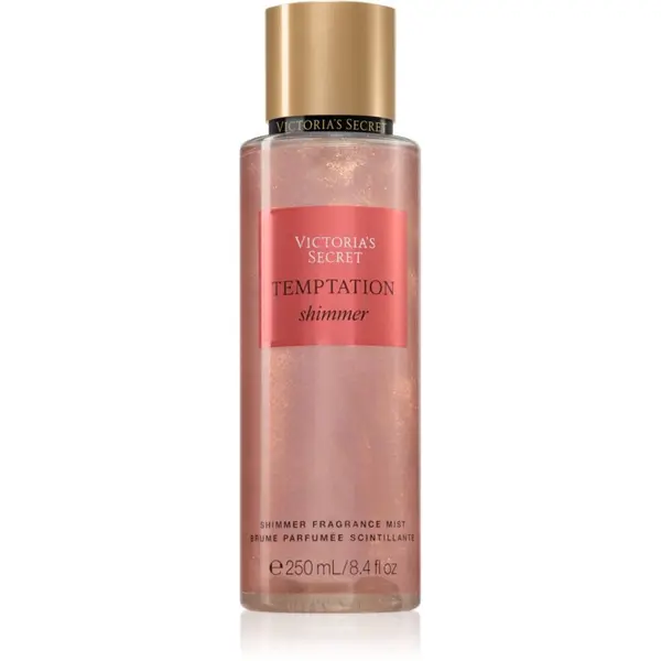 Victoria's Secret Victoria's Secret Temptation Shimmer pršilo za telo z bleščicami za ženske 250 ml