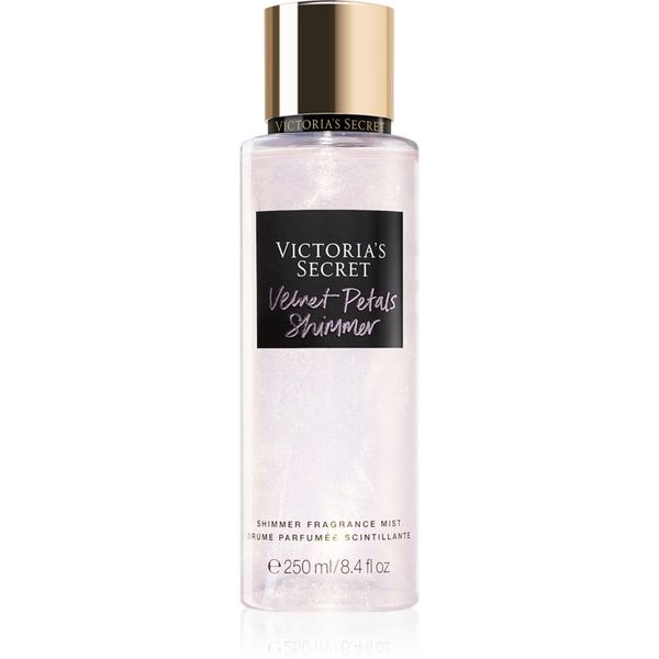 Victoria's Secret Victoria's Secret Velvet Petals Shimmer pršilo za telo z bleščicami za ženske 250 ml