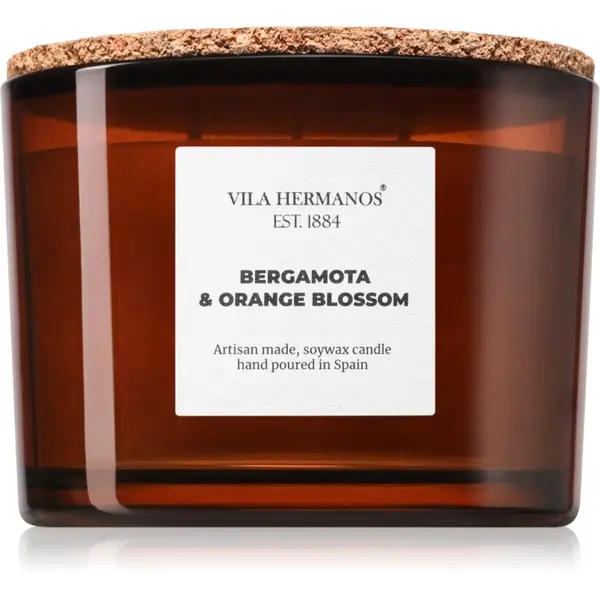 Vila Hermanos Vila Hermanos Apothecary Bergamot & Orange Blossom dišeča sveča 350 g