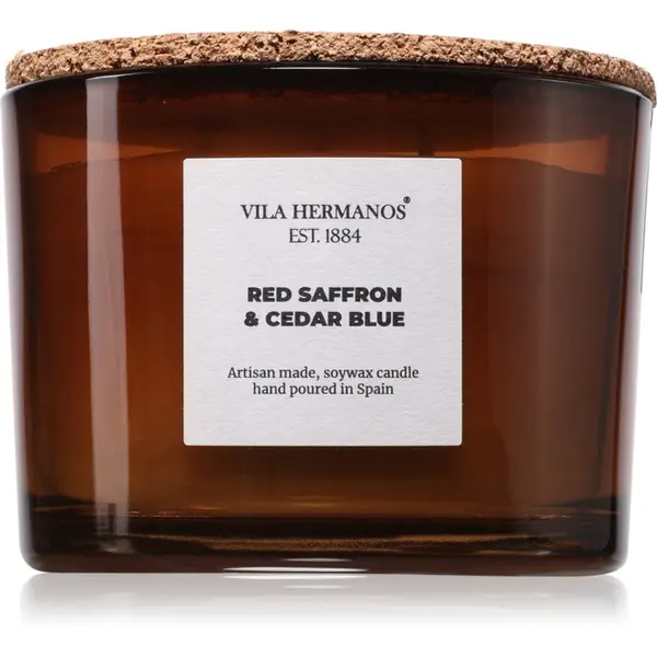 Vila Hermanos Vila Hermanos Apothecary Red Saffron & Cedar Blue dišeča sveča 350 g