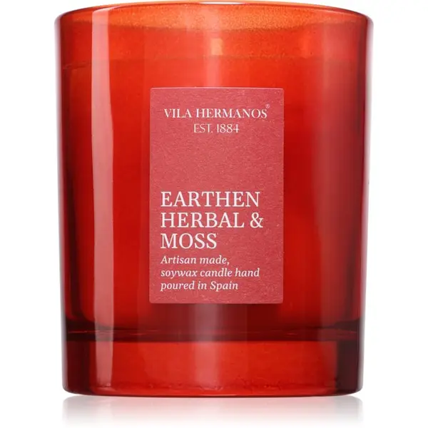 Vila Hermanos Vila Hermanos Earthen Herbal & Moss dišeča sveča 190 g