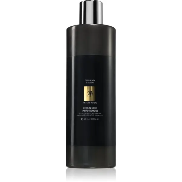 Vila Hermanos Vila Hermanos Suna No Gishiki Citron Noir (Kuro Remon) gel za prhanje z učinkom eksfoliacije 400 ml