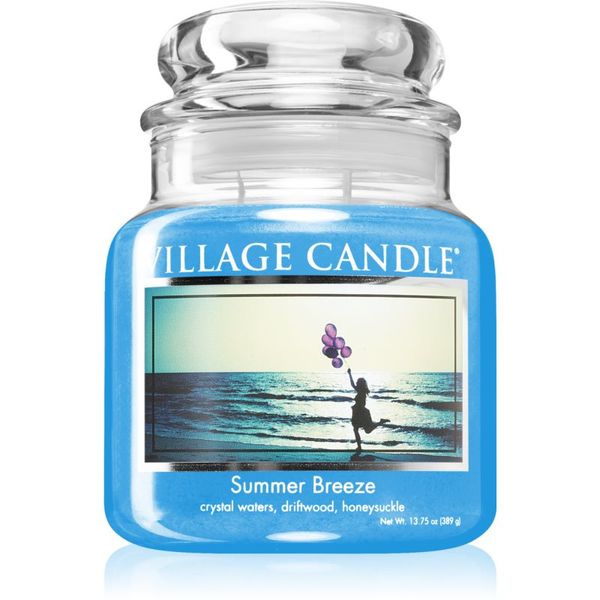 Village Candle Village Candle Summer Breeze dišeča sveča (Glass Lid) 389 g