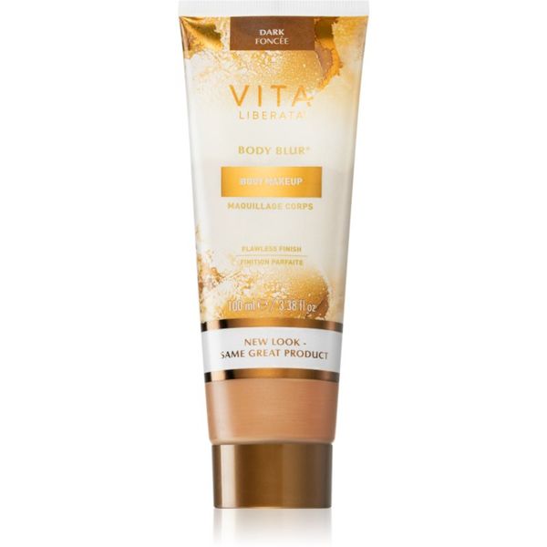 Vita Liberata Vita Liberata Body Blur Body Makeup tekoči puder za telo odtenek Dark 100 ml