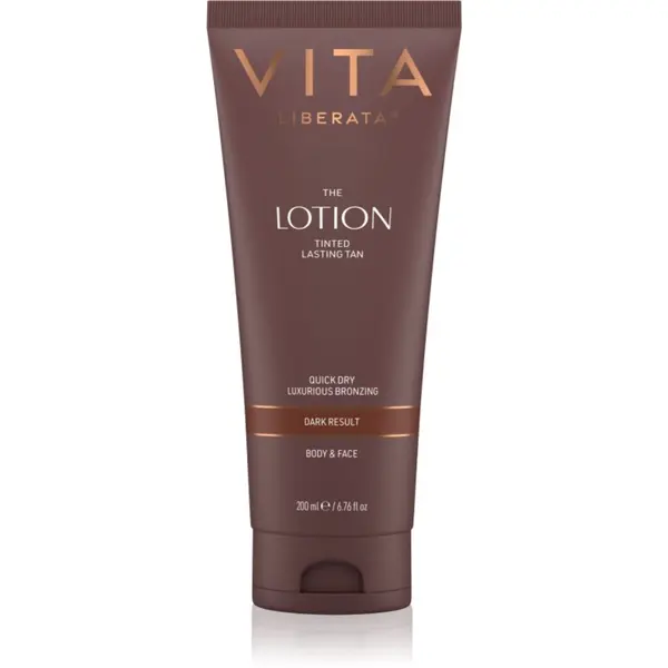 Vita Liberata Vita Liberata Tinted Tanning Lotion samoporjavitveni losjon za telo odtenek Dark 200 ml