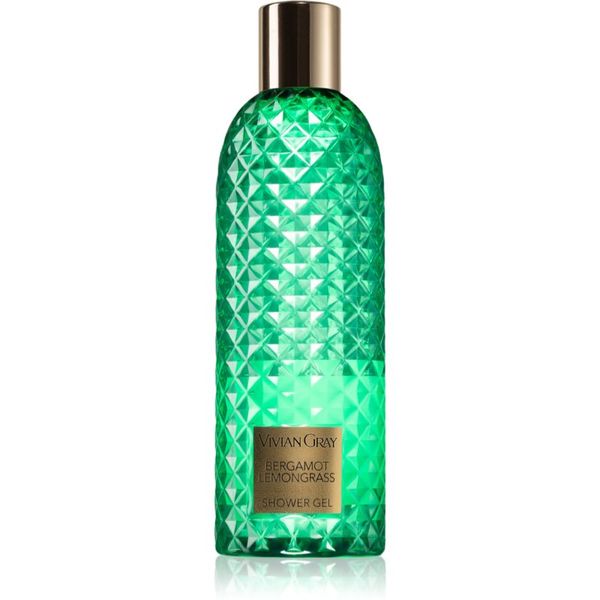 Vivian Gray Vivian Gray Gemstone Bergamot & Lemongras osvežujoč gel za prhanje 300 ml