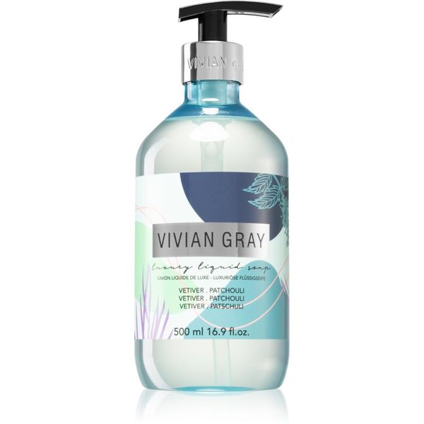 Vivian Gray Vivian Gray Modern Pastel Vetiver & Patchouli osvežujoče tekoče milo 500 ml