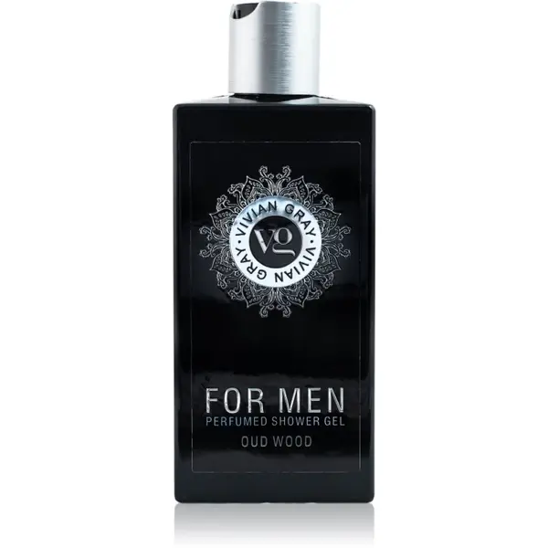 Vivian Gray Vivian Gray Oud Wood gel za prhanje za moške odišavljen 350 ml