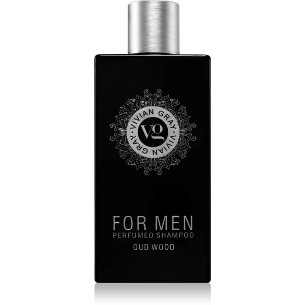 Vivian Gray Vivian Gray Oud Wood negovalni šampon za moške odišavljen 350 ml