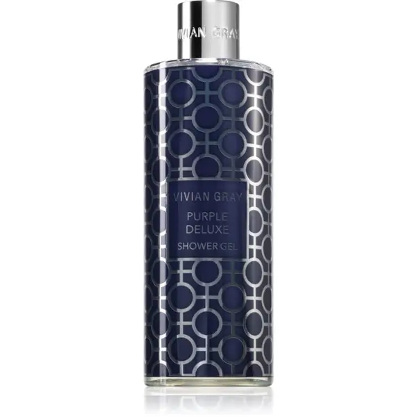 Vivian Gray Vivian Gray Purple Deluxe Jasmine & Patchouli luksuzni gel za prhanje odišavljen 500 ml