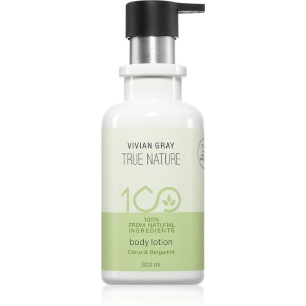 Vivian Gray Vivian Gray True Nature Citrus & Bergamot hranilni losjon za telo 300 ml