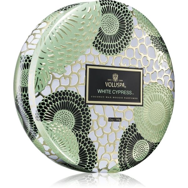 VOLUSPA VOLUSPA Japonica Holiday White Cypress dišeča sveča v pločevinki 340 g