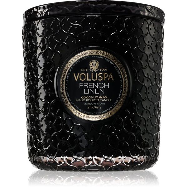 VOLUSPA VOLUSPA Maison Noir French Linen dišeča sveča 850 g