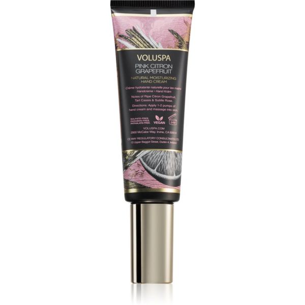 VOLUSPA VOLUSPA Maison Noir Pink Citron vlažilna krema za roke 50 ml