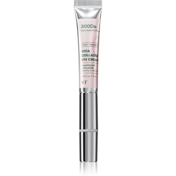 VT Cosmetics VT Cosmetics Cica Collagen Eye Cream gladilna in učvrstitvena krema za predel okoli oči z vlažilnim učinkom 15 ml