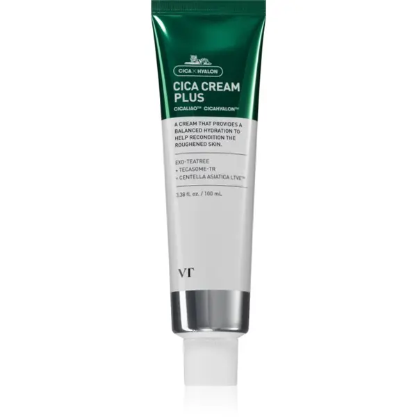 VT Cosmetics VT Cosmetics Cica Cream Plus vlažilna gel krema za pomiritev kože 100 ml