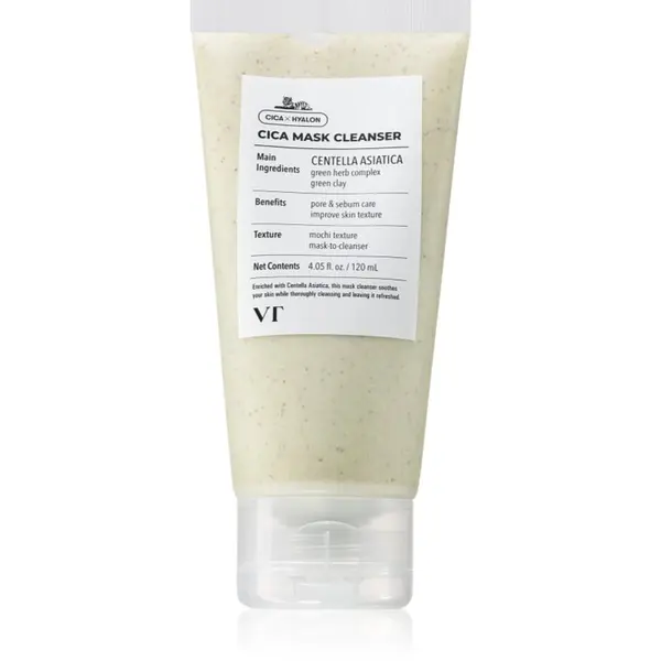VT Cosmetics VT Cosmetics Cica Mask Cleanser čistilna maska za obraz z vlažilnim učinkom 120 ml