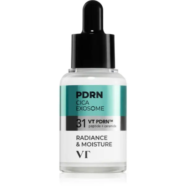 VT Cosmetics VT Cosmetics PDRN Cica Exosome Firming Ampoule učvrstitveni serum za obraz za osvetljevanje kože in hidratacijo 30 ml