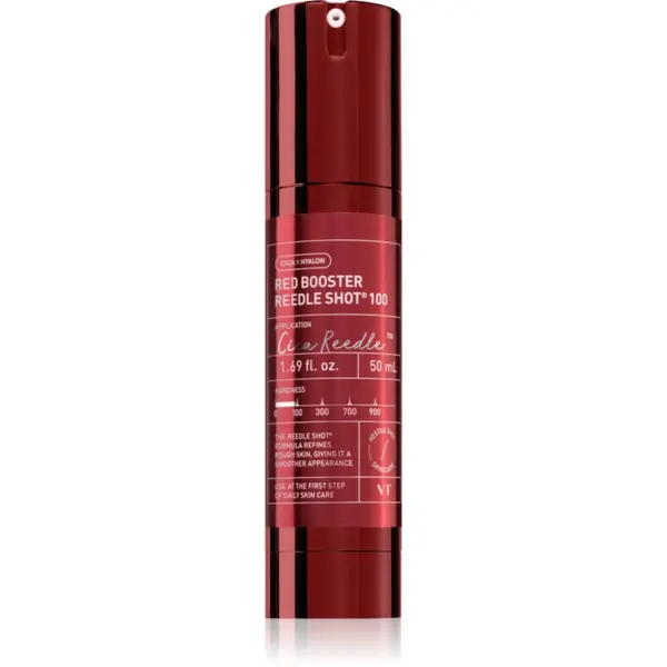 VT Cosmetics VT Cosmetics Red Booster Reedle Shot 100 koncentrirani serum za obraz proti znakom staranja 50 ml