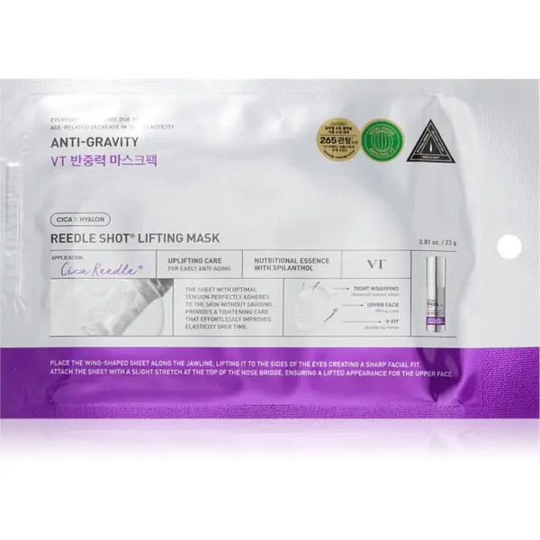 VT Cosmetics VT Cosmetics Reedle Shot Lifting Mask intenzivna lifting maska z učvrstitvenim učinkom 23 g