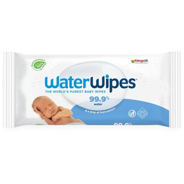 Water Wipes Water Wipes Baby Wipes otroški nežni vlažni robčki 60 kos